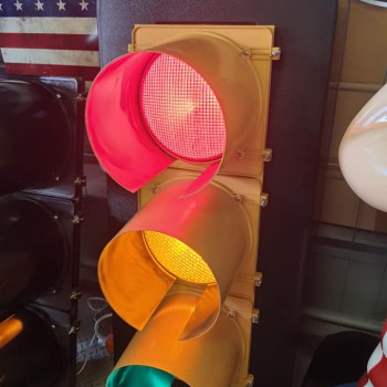 Yellow American Traffic Lights - Vintage Americana